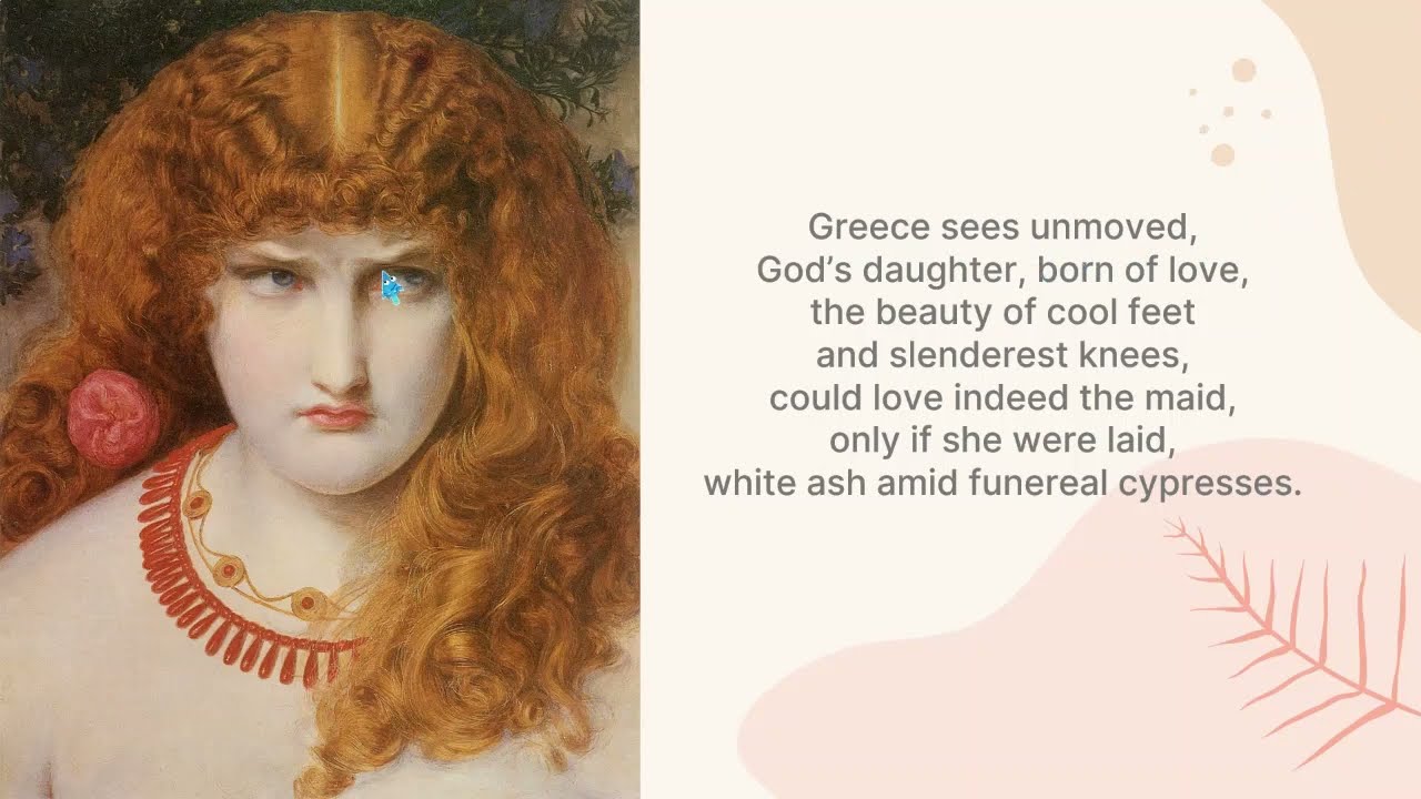 Helen by Hilda Doolittle (H. D.): A Reading and Analysis