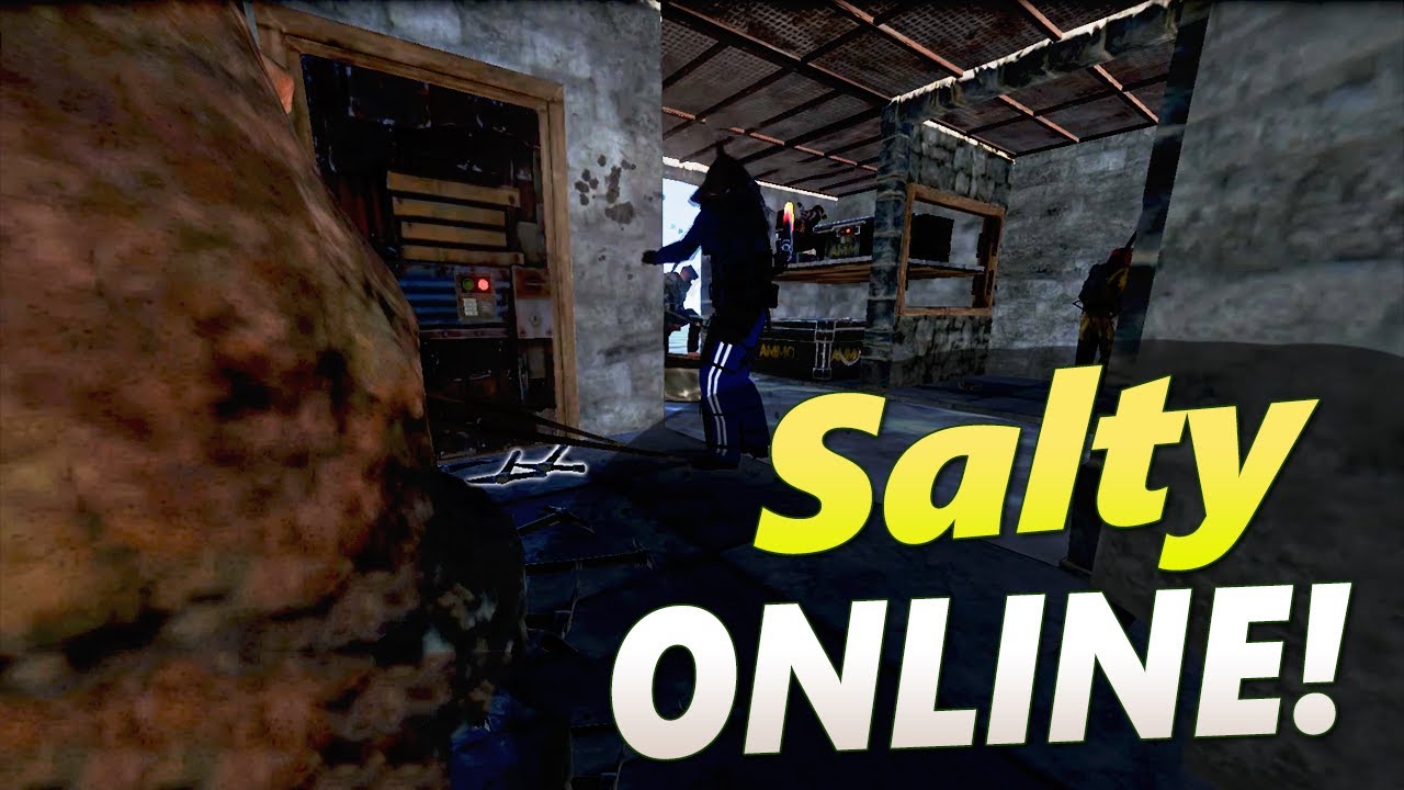 SALTY ONLINE | Rust Gameplay - YouTube