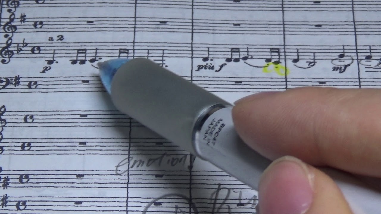 スコアリーディング スコアの読み方 書き込み Youtube