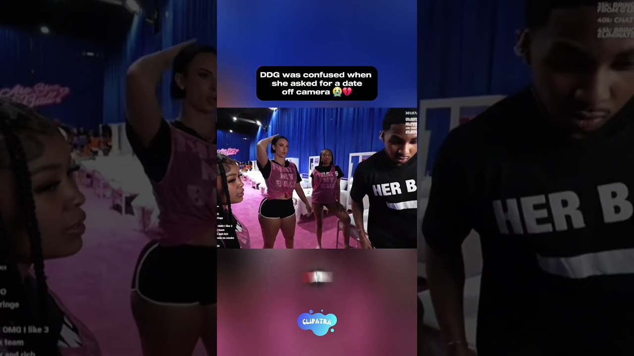 DDG was confused when she asked for a private date off stream on his love show 😭💔 