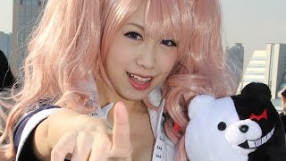 【コミケ87コスプレ】セクシーは大人の努力で！　ダンガンロンパ「江ノ島盾子」が登場！【MAiDiGiリポート】