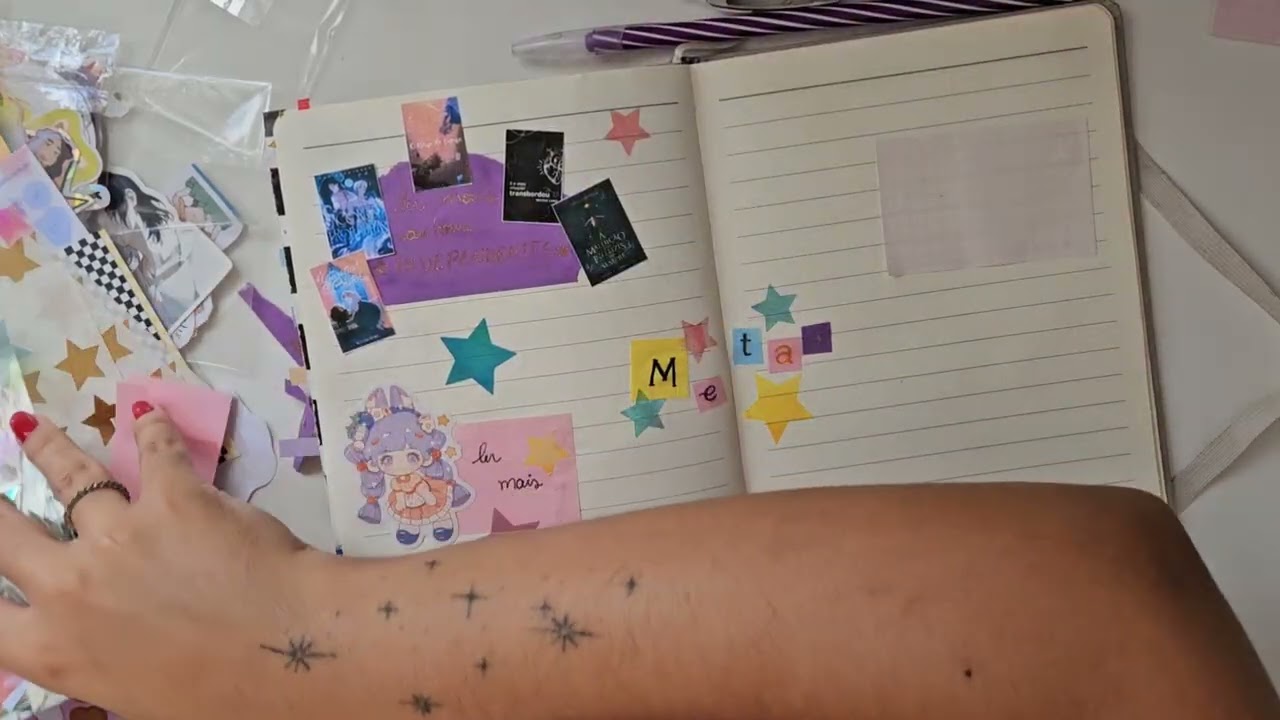 Meu reading journal 2026 - Diário de leitura