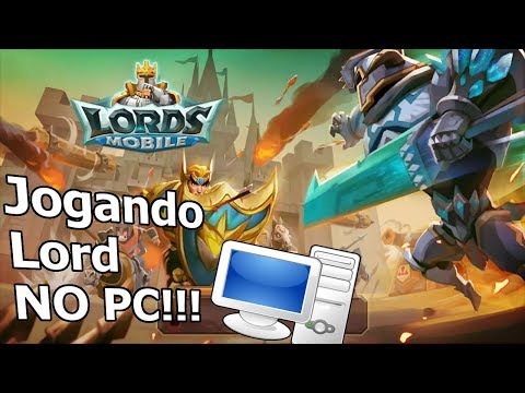 Lords Mobile: Jogando o GRANDE LORDS NO PC!!! Emulador BlueStacks 4!!! - Omega Play