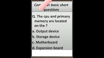 computer basic knowledge questions || computer quiz questions || computer short video || computer