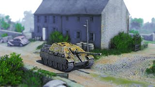 Jagdpanther vs Cromwell - Tank Battle | Tilt Shift