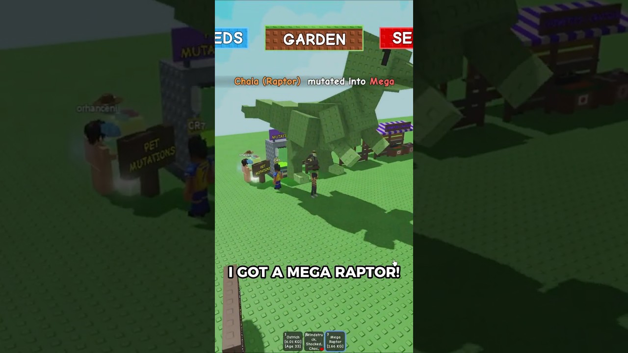 PUTTING A RAPTOR IN THE PET MUTATION  