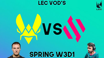 VIT vs  BDS   Week 3 Day 1   LEC Spring Split   Vitality vs  Team BDS 2023