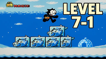 LEVEL 7-1 | Felix the Cat | Walkthrough, Gameplay, No Commentary, NES