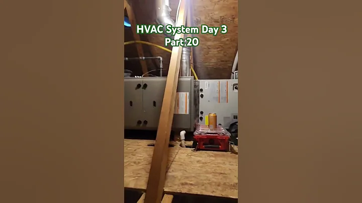 HVAC System Day 3. Part 20. #hvac #hvactraining