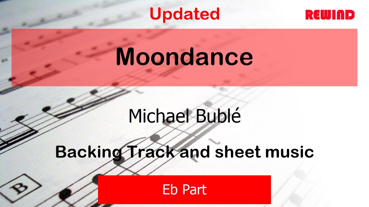 Moondance V2 : Michael Bublé : Alto Sax Playalong Backing Track