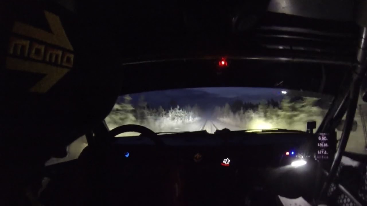 Piippola Ralli 3.1.2026 EK4 Volvo 740