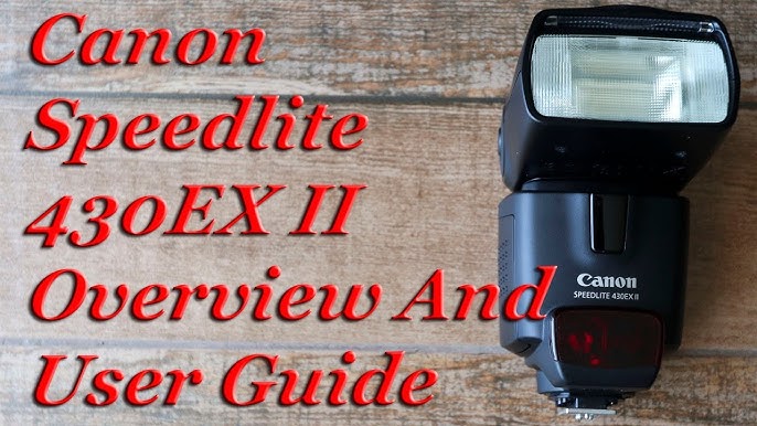 Canon Speedlite 430EX III-RT Flash Review