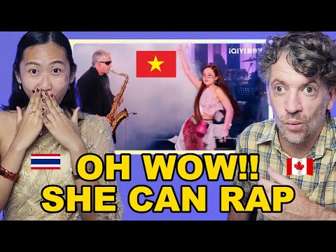 Our Reaction to Phương Mỹ Chi x DTAP x INUS - Vũ Trụ Có Anh | Live Performance | Sing!Asia