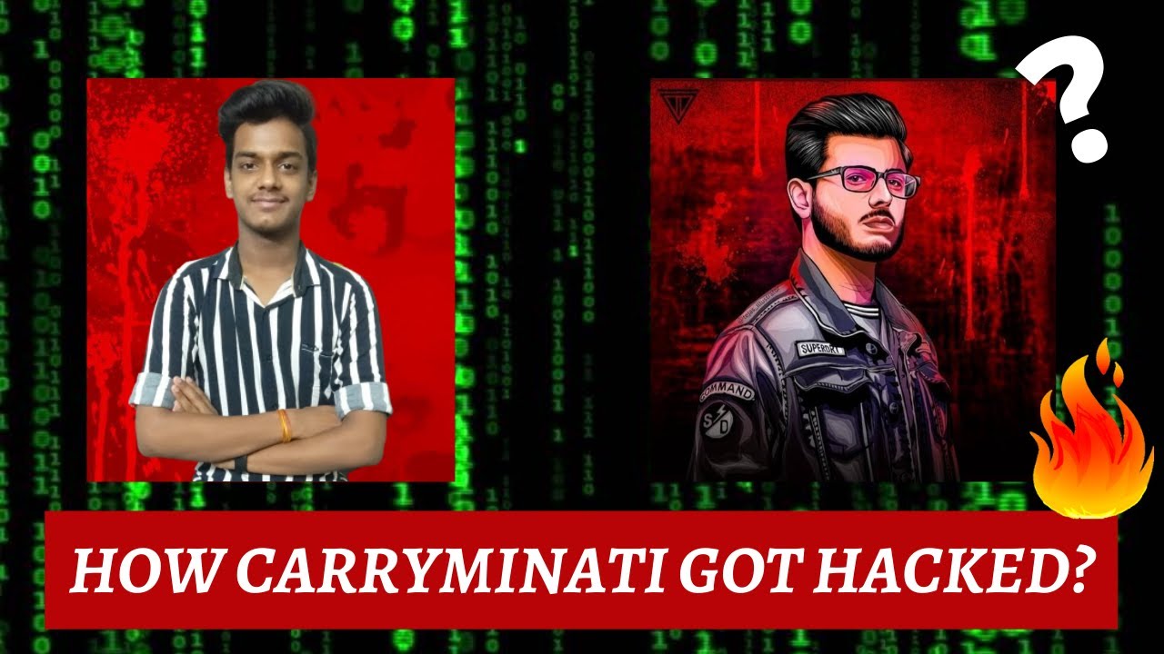 How CarryMinati Got Hacked🔥🔥🔥 | How to be safe from these Hackers | Digital Atharv.