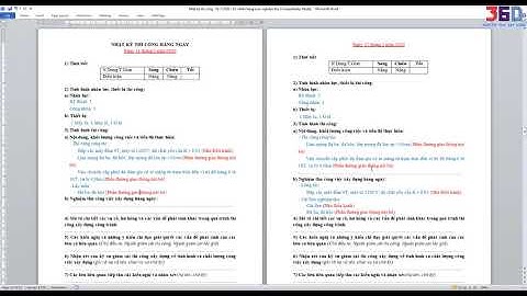 Hướng dẫn xuất nhật ký tự động khi có nhiều hạng mục trên phần mềm nhật ký thi công tự động 360
