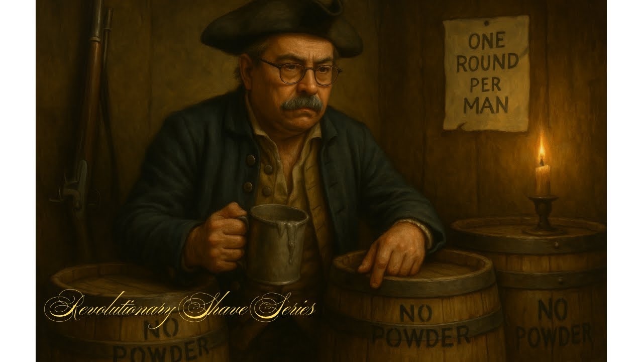 Revolutionary Shave Series: August 15, 1775 - One Round Per Man
