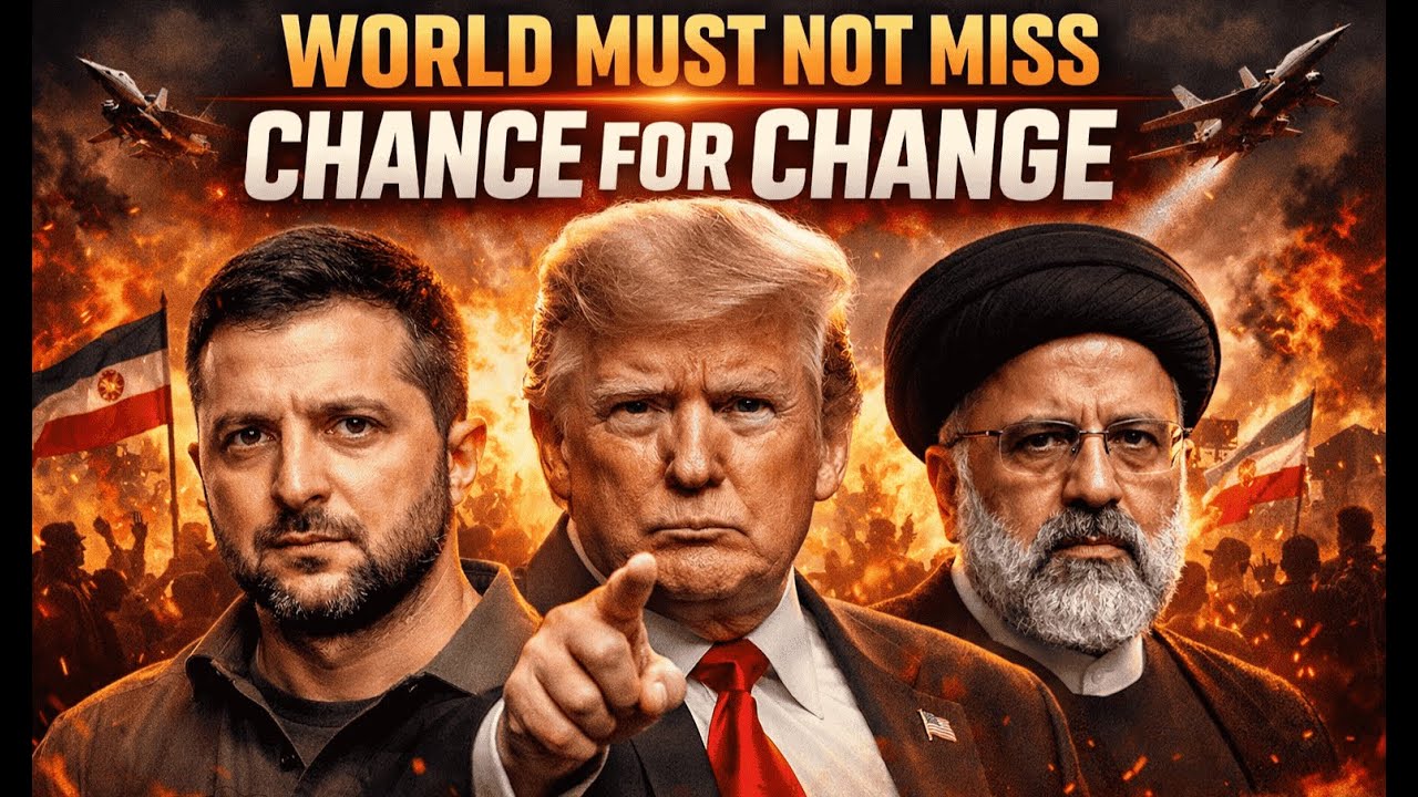 World Must Not Miss Chance for Change | Iran Protests, Trump & Zelenskyy Speak Out 