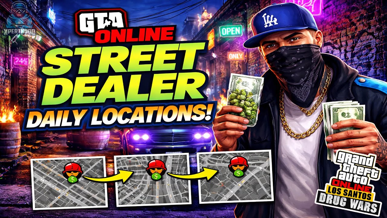 Street Dealers Location For Jan 14th 2026 | GTA Online