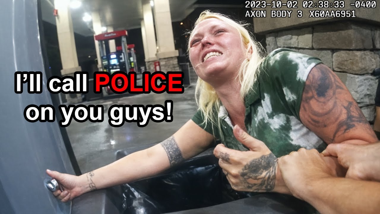 How Entitled Driver Turns Traffic Stop Into An Arrest - YouTube