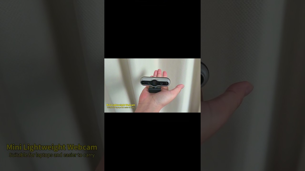 TOALLIN Face Recognition Login PC Camera 2K 1080P Windows Hello Webcam Camera