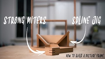 Easy Spline Jig DIY | Building Picture Frames Part 1