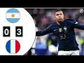 Argentina vs France 0-4 Live || Full Match Highlights || Fifa Qatar World Cup 2022 Final ||