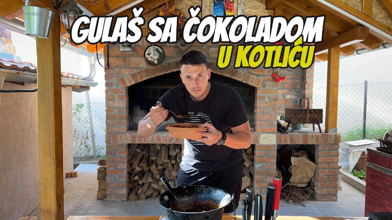 GULAŠ SA ČOKOLADOM U KOTLIĆU | Tri jezika govori, četvrti zamuckuje!