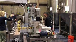 First day with our new canning machine