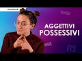 Aggettivi possessivi in inglese