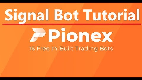 Automate Your TradingView Strategy For Free With Pionex Signal Bot (Updated Tutorial)
