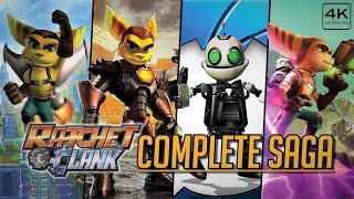 Ratchet & Clank Complete Saga _ All Cutscenes _ Full Game Movie (4K 60FPS)