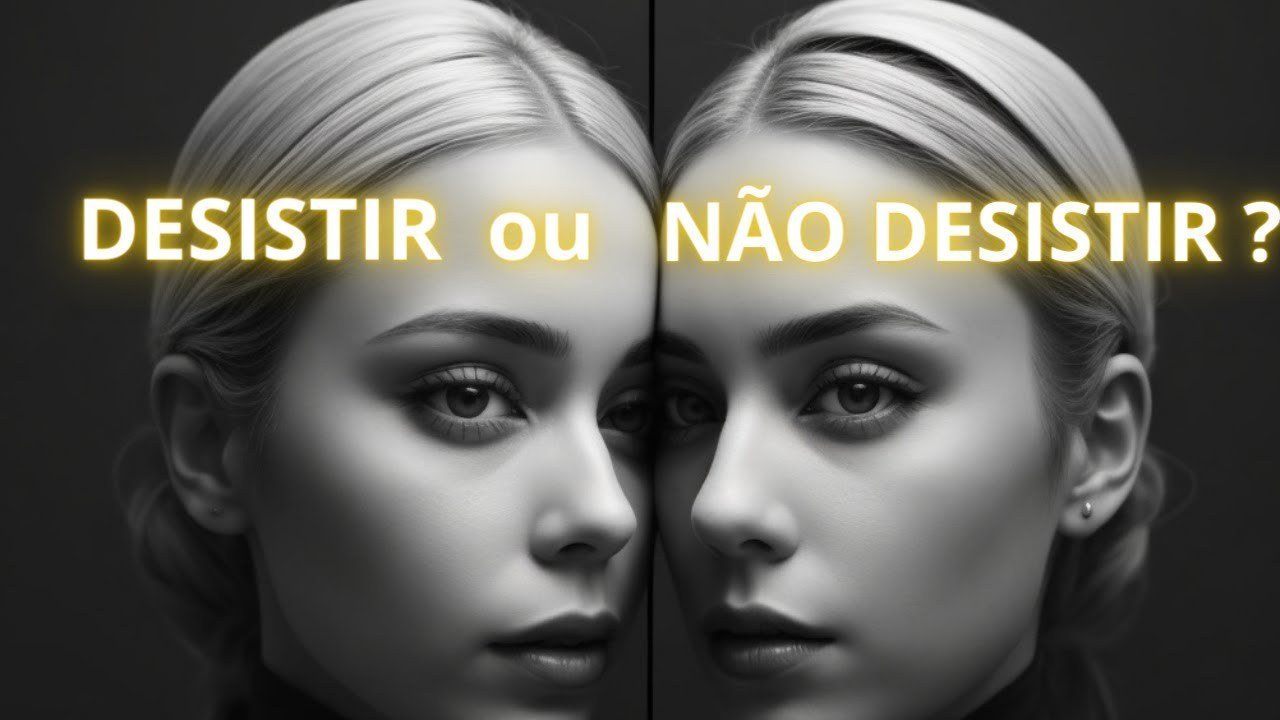 Desistir ou Não Desistir ? Os 2 lados da mesma moeda! - YouTube