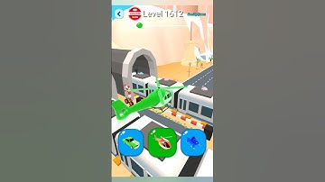 Shape shifting2 game level- 1612 hyper casual game #shapeshifting  #gameplay #gaming #shortvideo