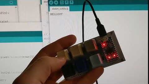 It works! Mechanical Keyboard Designed and Engineered From Scratch powered by an Arduino