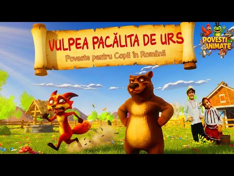 Ursul isteț și vulpea păcălită, animație 3D
