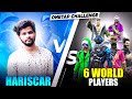  hariscar squad back 1 vs 6 world player  desert eagle  challenge only   freefire