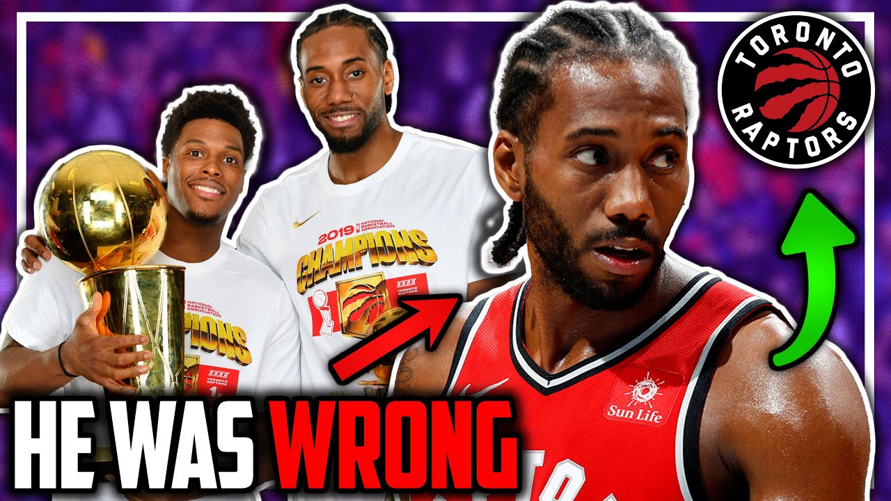 Why Kawhi Leonard Was WRONG For Leaving The Raptors | 3 Years Later