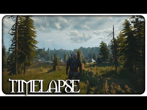 THE WITCHER 3: Timelapse (Ultra Settings) [1080p|60FPS]