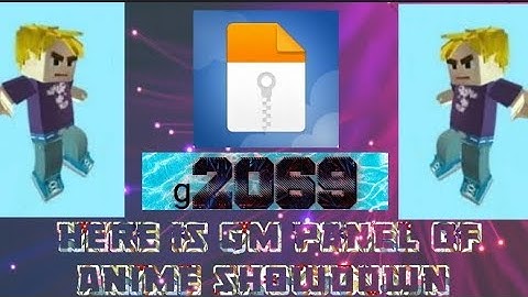 Giveaway of URL PANEL in Anime showdown BLOCKMAN GO