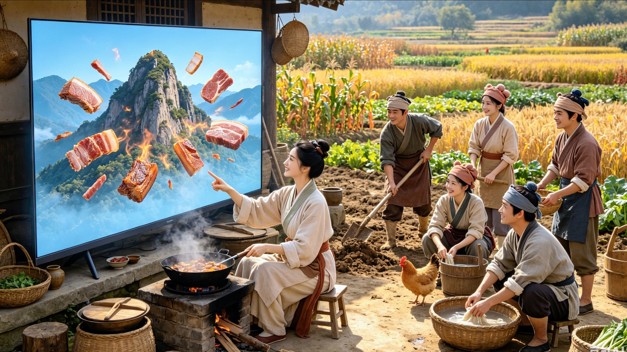 女總裁穿越古代，覺醒系統養萌娃
