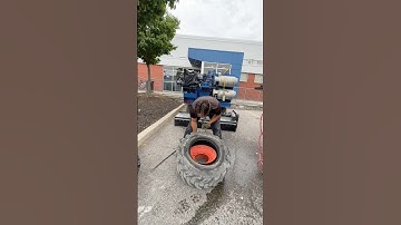 Demo + Air Tires = Flat!