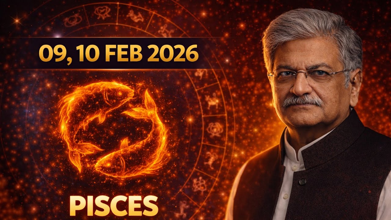 Ajmal Rahi Pisces Weekly Horoscope | 09, 10 February 2026 | Syed M Ajmal Rahim ...