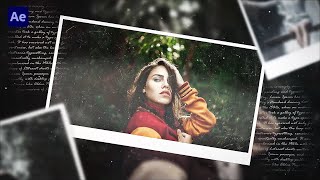 Photo Gallery Slideshow In After Effects | After Effects Tutorial | Effect For You