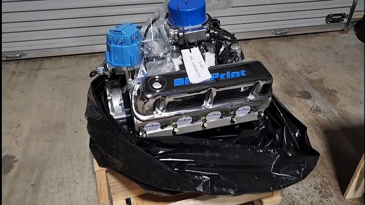 BluePrint Small Block Ford 351w 408 485 hp Stroker Crate Engine