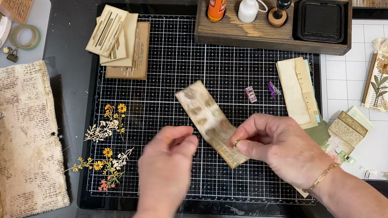 (6) Building a scrap buster idea book.