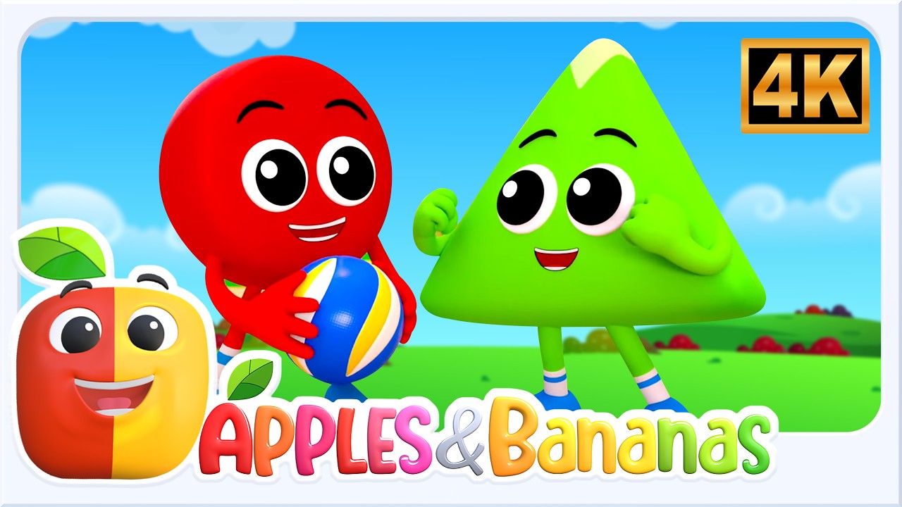 Lagu Bentuk Animasi Seru Dan Lainnya Video Pembelajaran Untuk Anak-Anak