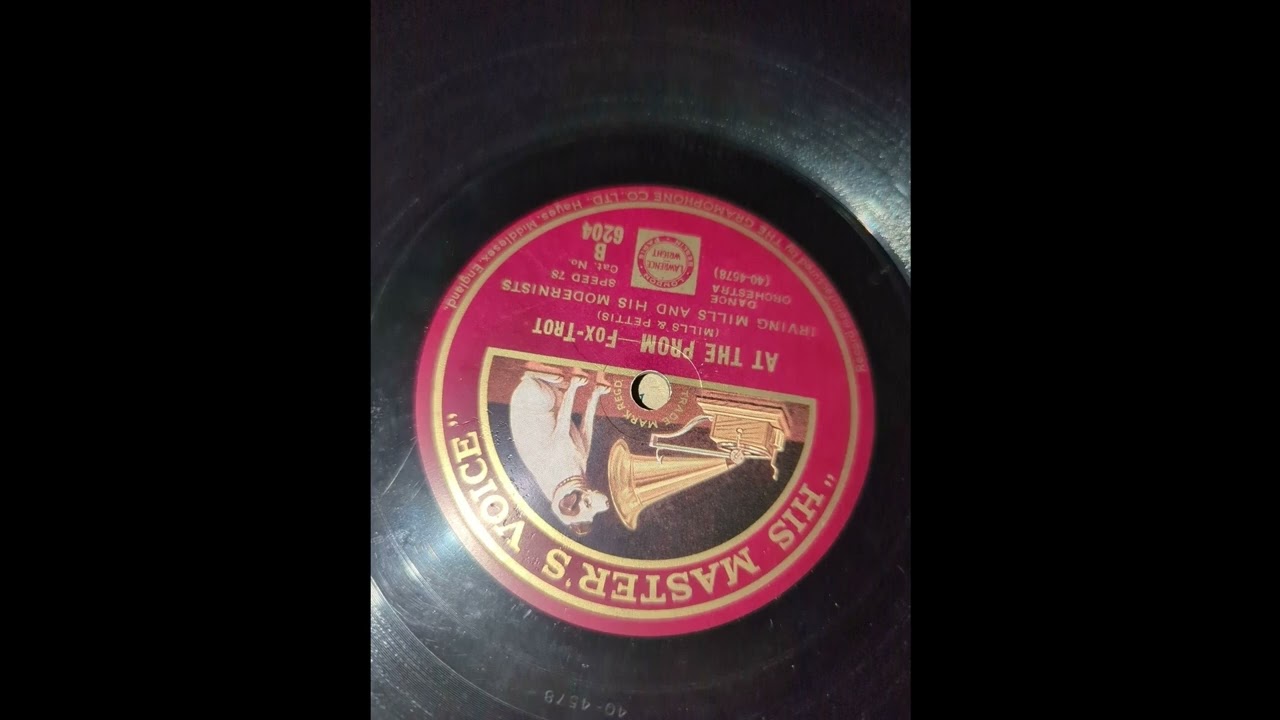 Irving Mills Modernists - At The Prom(HMV B6204) (1929)