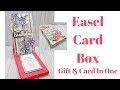 Easel Card Gift Box • Card & Gift In One