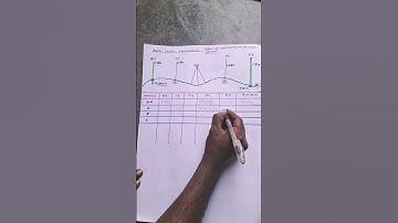 Auto Levelling Calculation of RL by HI Method 🔥 #shorts #viral #youtubeshorts #viralvideo