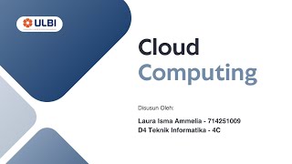 Model Layanan Cloud Computing (SaaS) - ATS Cloud Computing